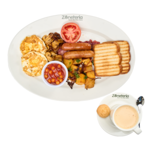 Classic Zoneteria BREAKFAST COMBO with drink