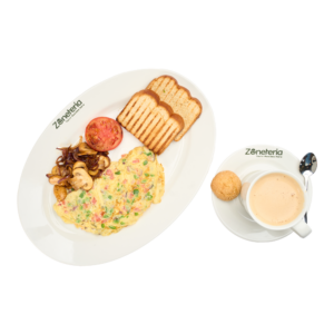 Zoneteria Mushroom and Omelet Combo